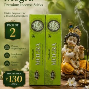Panchavati Mogra Premium Incense Sticks – Pack of 2