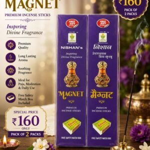 Nishan’s Magnet Premium Incense Sticks – 2 Pack