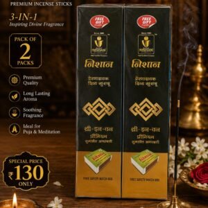 Nishan Shri-Ek-Van 3-in-1 Premium Incense Sticks – Pack of 2