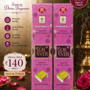 Nishan’s Forever Premium Incense Sticks – Pack of 2
