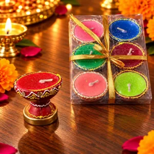 Shringar Diya Candles – Pack of 6 - Image 2